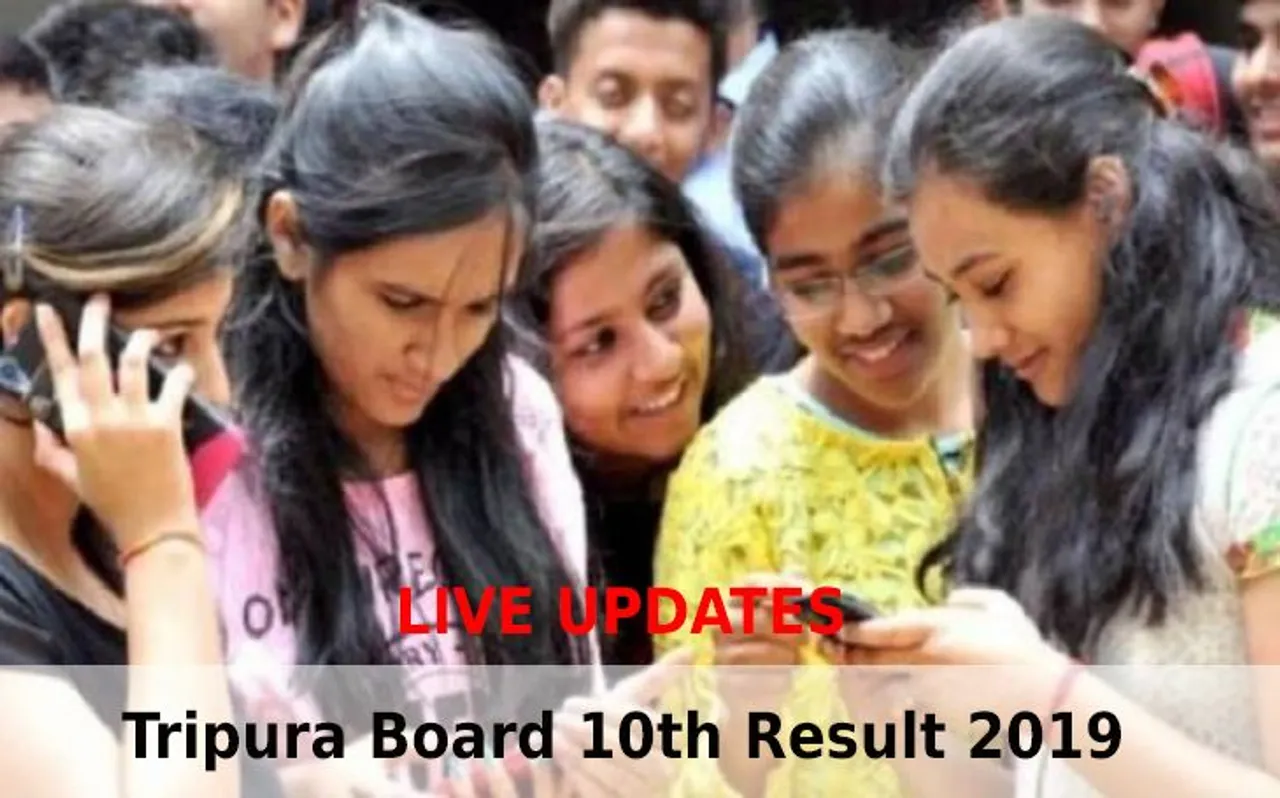 Live Now TBSE Tripura 10th Madhyamik Result 2019 Declared Updates: त्रिपुरा बोर्ड 10वीं माध्यमिक रिजल्ट घोषित, Check Your Full Marksheet Here