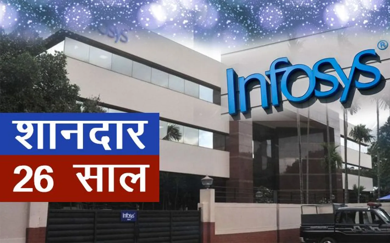 शेयर बाजार में इंफोसिस (Infosys) के शानदार 26 साल पूरे, निवेशकों को किया मालामाल