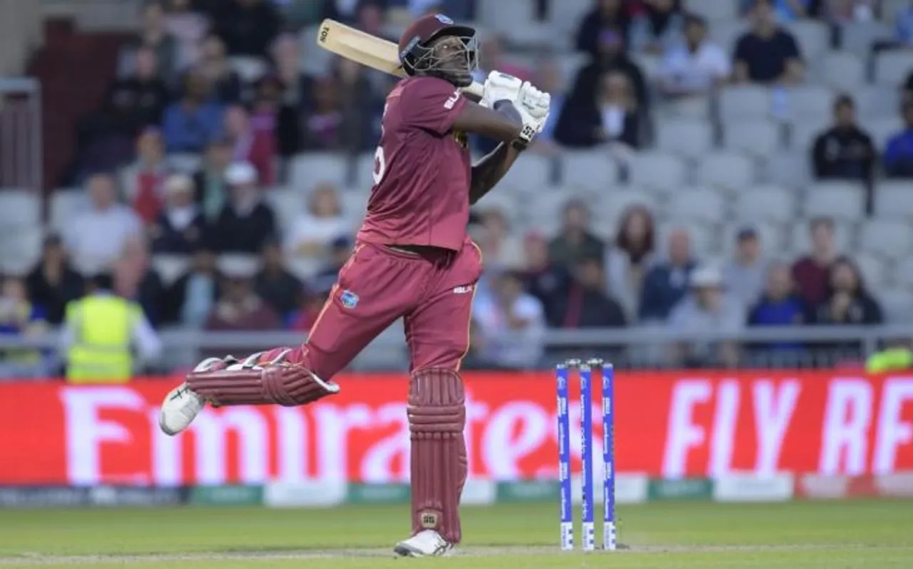 World Cup, WI vs NZ: कार्लोस ब्रैथवेट का तूफानी शतक बेकार, न्यूजीलैंड ने वेस्टइंडीज को 5 रन से हराया