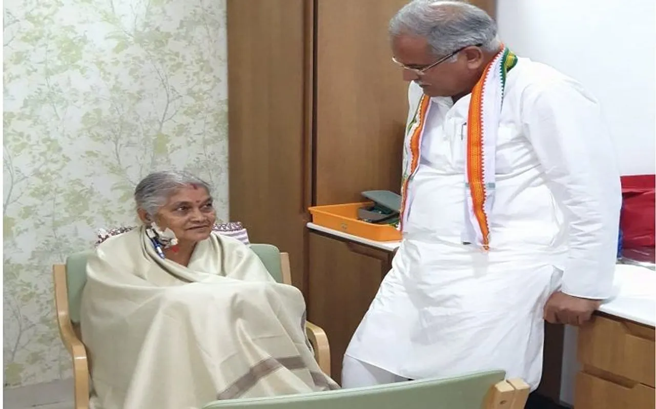 मुख्यमंत्री भूपेश बघेल की मां की तबीयत ज्यादा खराब, वेंटिलेटर पर रखा गया