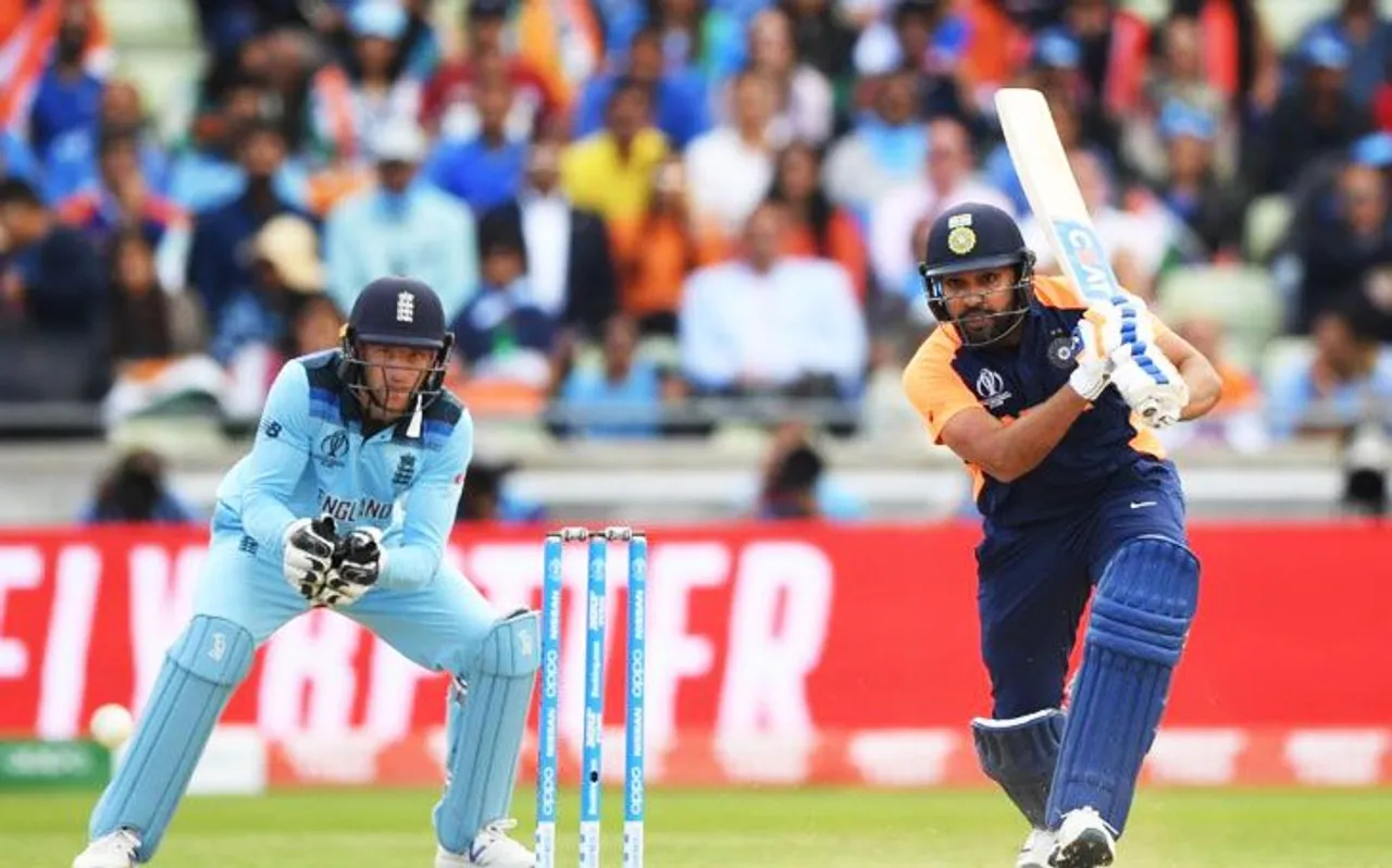 World Cup: इंग्लैंड के खिलाफ मैच में DRS को लेकर रोहित शर्मा ने धोनी का किया बचाव
