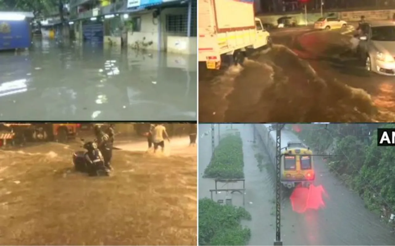 Mumbai Rain: बारिश से बेहाल मुंबई, कई ट्रेनें कैंसिल, एयरपोर्ट का मुख्य रनवे भी हुआ बंद