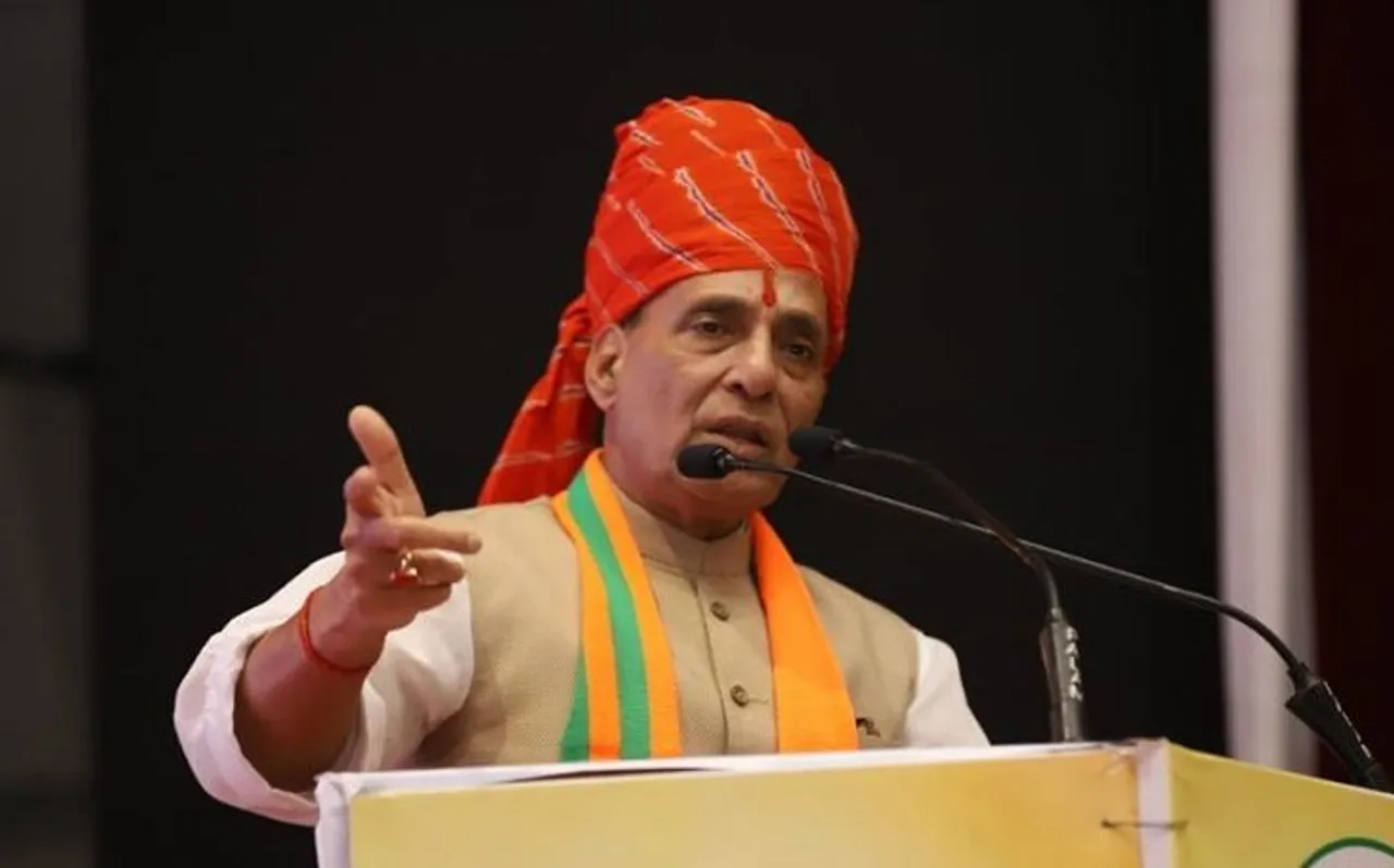 कांग्रेस पर रक्षा मंत्री राजनाथ सिंह ने ली चुटकी, बोले- पता नहीं कौन है इस पार्टी का अध्यक्ष