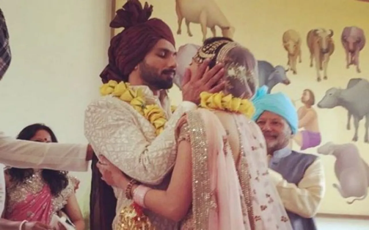 शादी की चौथी सालगिरह पर शाहिद कपूर ने शेयर की मीरा की पहली फोटो, लिखा ये पोस्ट