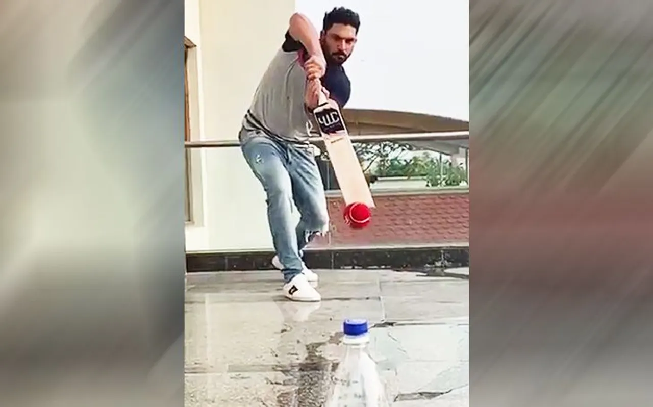 #BottleCapChallenge : शिखर धवन, क्रिस गेल तो सही लेकिन युवराज सिंह ने सचिन तेंदुलकर के सामने खड़ी कर दी ये बड़ी मुश्किल