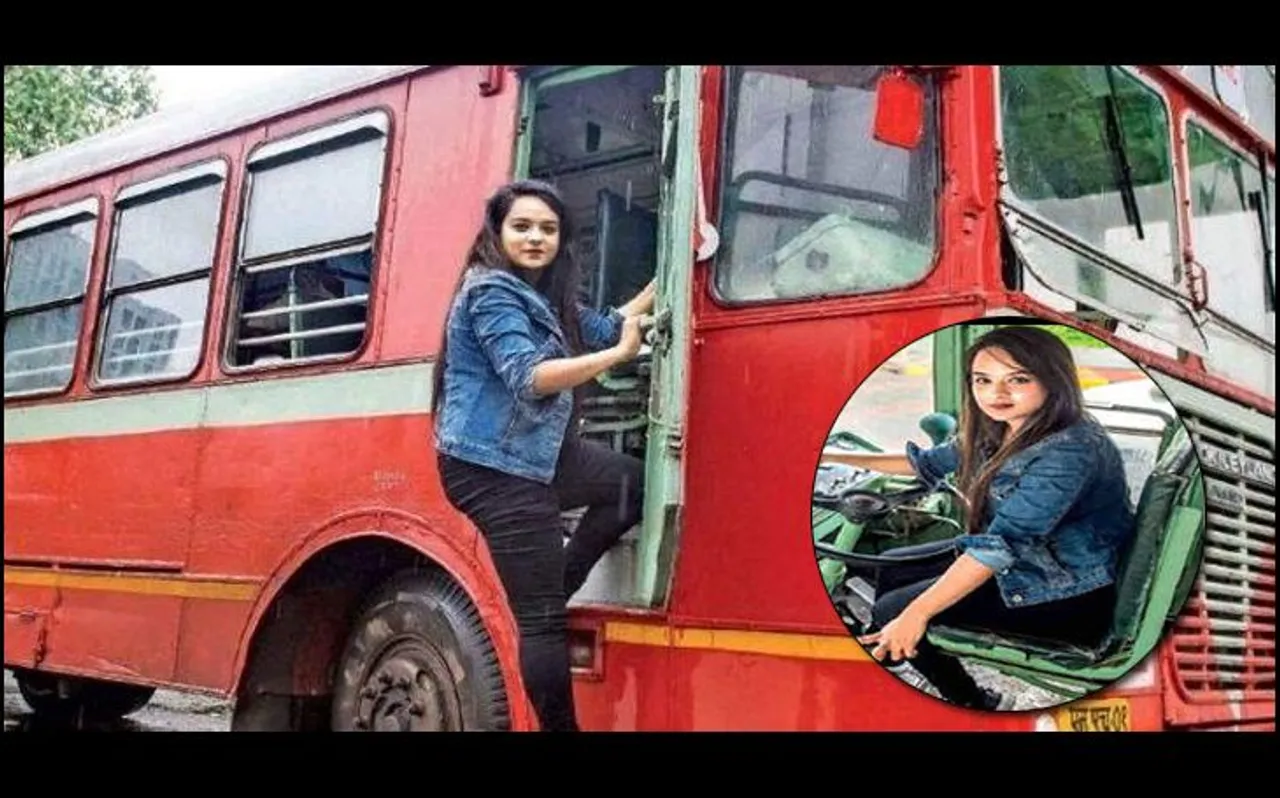 मुंबई की पहली महिला बस ड्राइवर, सुनिए प्रतिक्षा की कहानी उन्हीं की जुबानी