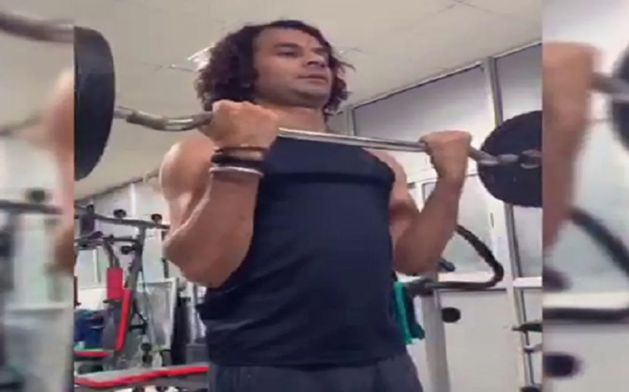 Video: अनोखे अंदाज में दिखे लालू के 'लाल' तेजप्रताप, बदल डाला हेडर स्टाइल, जिम में बहाया पसीना