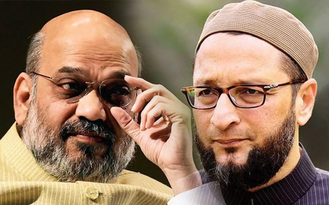 ओवैसी ने अमित शाह पर किया पलटवार, कहा-गृहमंत्री ने मुझे उंगली उठाकर दी धमकी