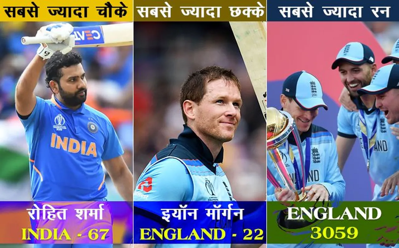 ऐसे ही नहीं विश्‍व विजेता बना इंग्‍लैंड, आधे से अधिक रन उनके चौके और छक्‍के से बने