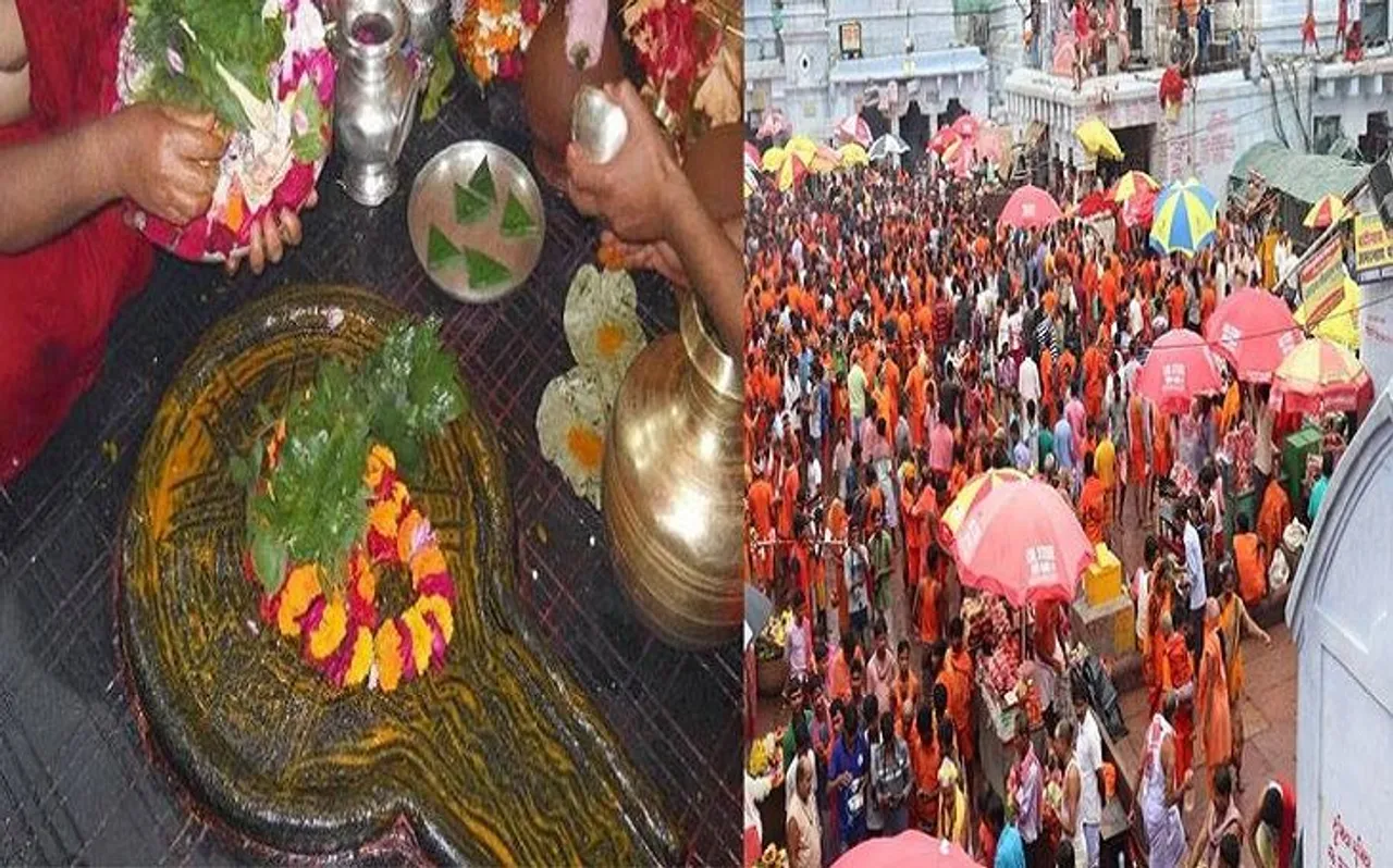 झारखंड : बैद्यनाथ मंदिर से निकले फूल-बेलपत्र से बन रही है जैविक खाद