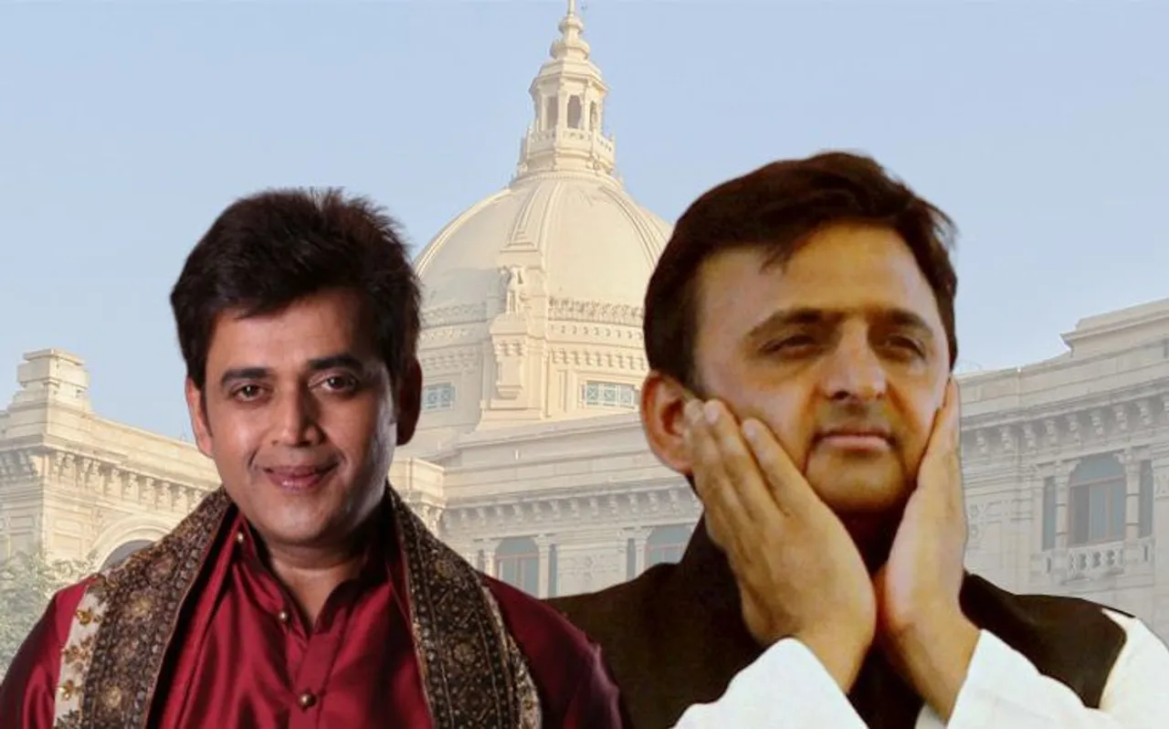 संसद में अखिलेश की हुई फजीहत, रविकिशन को यश भारती सम्मान देने का दावा निकला झूठा