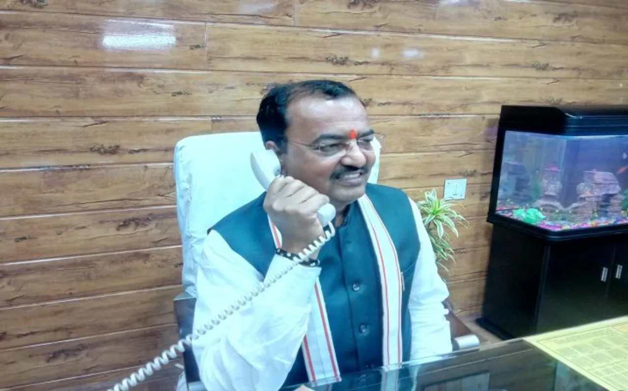 आजम खां अपराध करेंगे तो दंड भी भुगतेंगे : केशव मौर्या