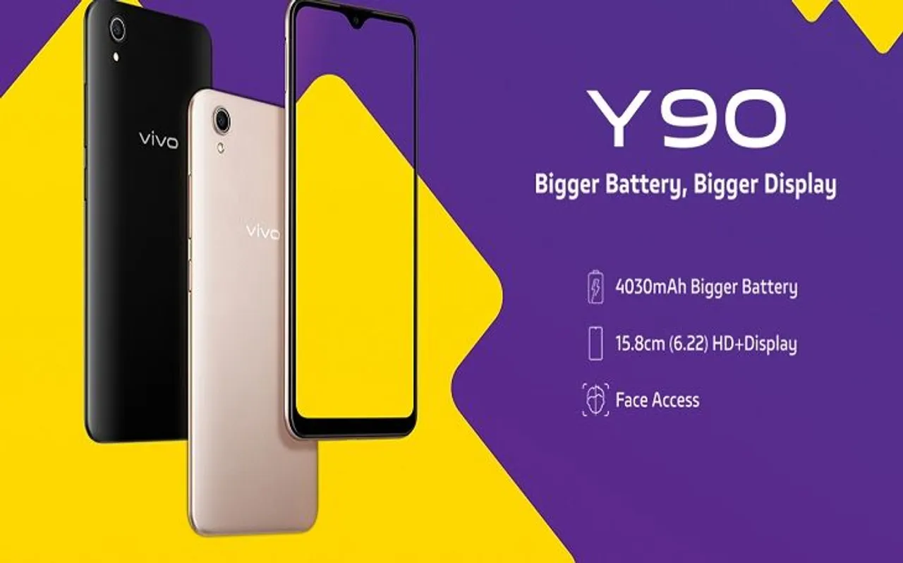 दमदार बैटरी के साथ Vivo Y90 भारत में हुआ लॉन्च, कीमत सिर्फ इतने से शुरू