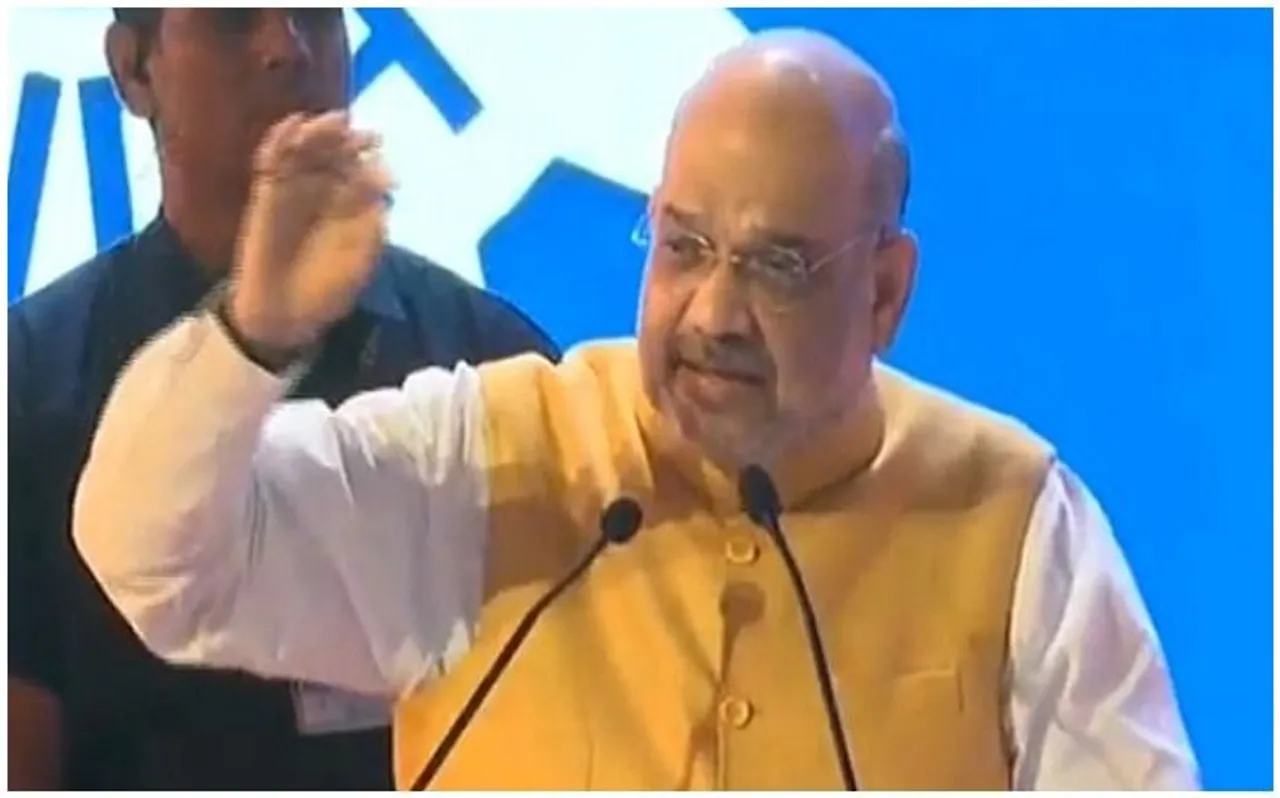 ग्राउंड ब्रेकिंग सेरेमनी में पहुंचे गृहमंत्री अमित शाह, CM योगी को लेकर कही ये बात