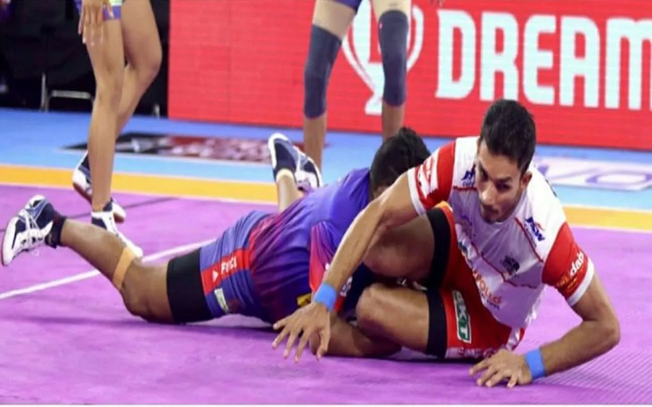 PKL 2019 : दबंग दिल्ली के सामने हरियाणा स्टीलर्स ने मांगा पानी, दिल्‍ली ने लगाई जीत की हैट्रिक