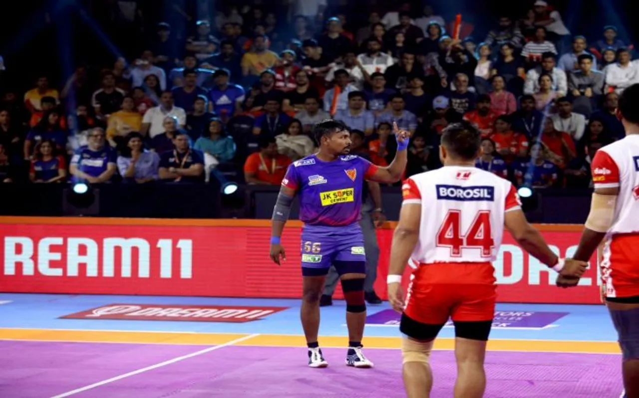 PKL 7: दबंग दिल्ली की दबंगई जारी, हरियाणा स्टीलर्स को एकतरफा मुकाबले में 41-21 से हराया