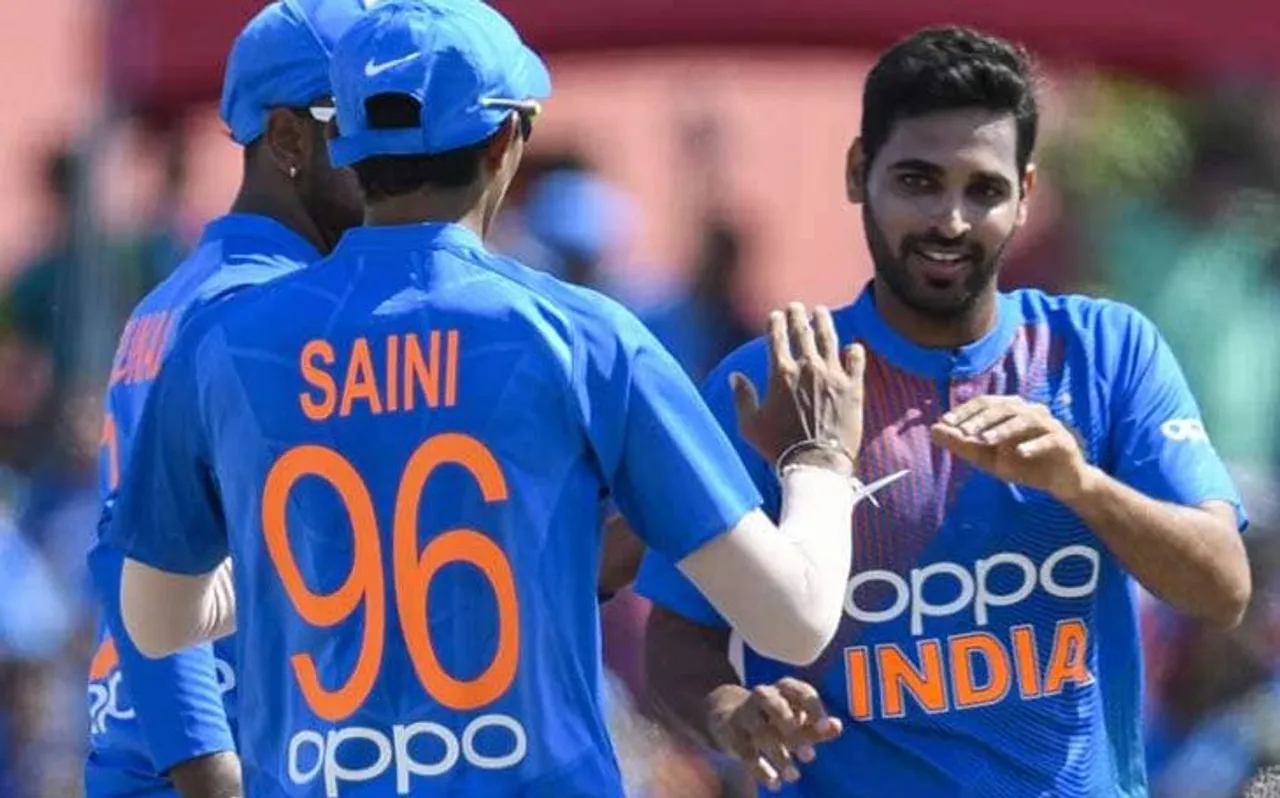 IND vs WI: नवदीप सैनी के प्रदर्शन पर जानें क्या बोले भुवनेश्वर कुमार