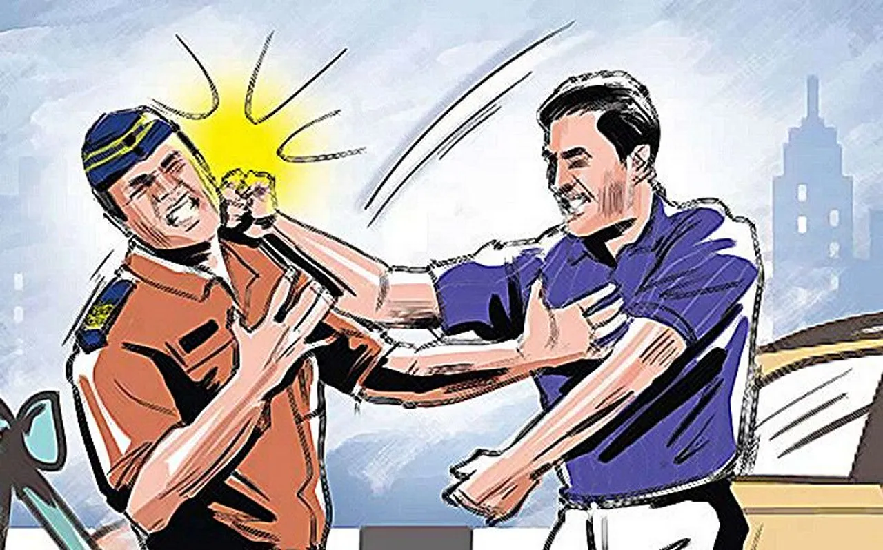 'तुम लोगों को और ठीक करने की जरूरत है' पुलिस वालों ने यह कहा और सेना के जवान को पीटा