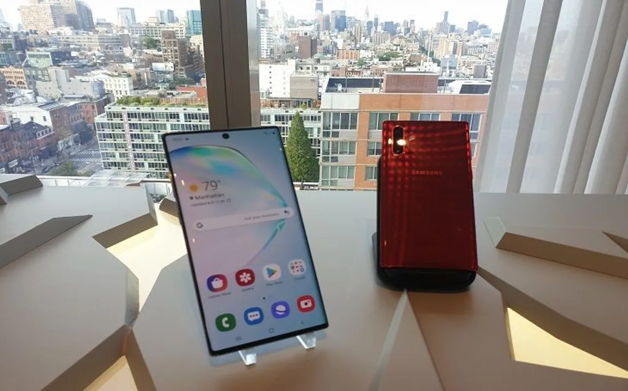 Samsung ने Galaxy Note10 स्मार्टफोन्स से परदा हटाया