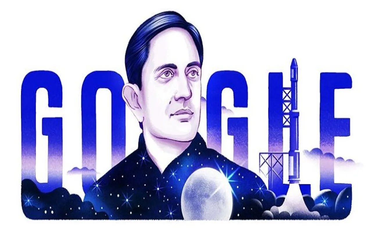 Google ने ISRO के फाउंडर Vikram Sarabhai की 100वीं जयंती पर बनाया ये खास Doodle