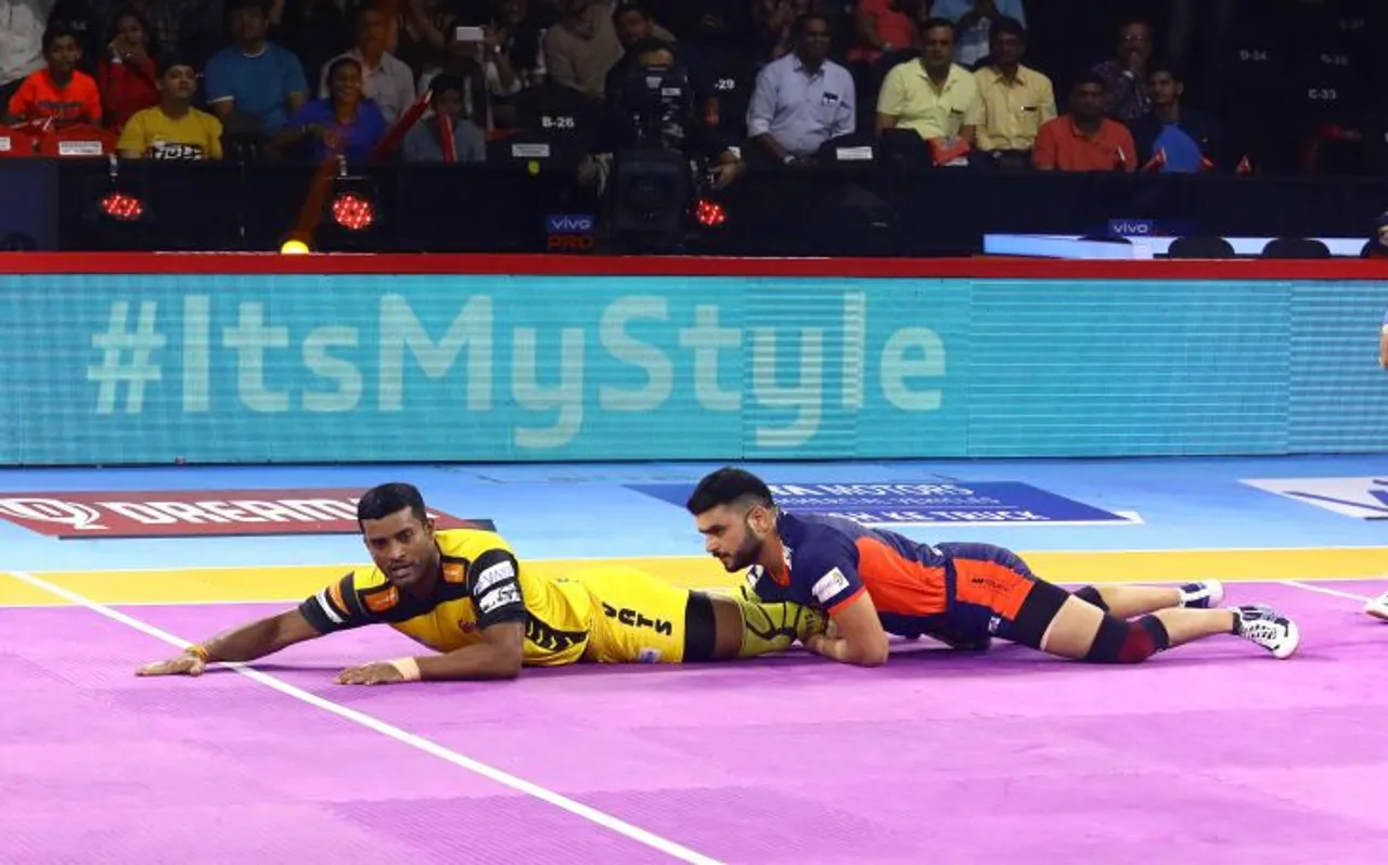 PKL 7: बंगाल वॉरियर्स और तेलुगू टाइटंस के बीच मुकाबला 29-29 से टाई, प्रपंजन ने पूरे किए 300 पॉइन्ट्स