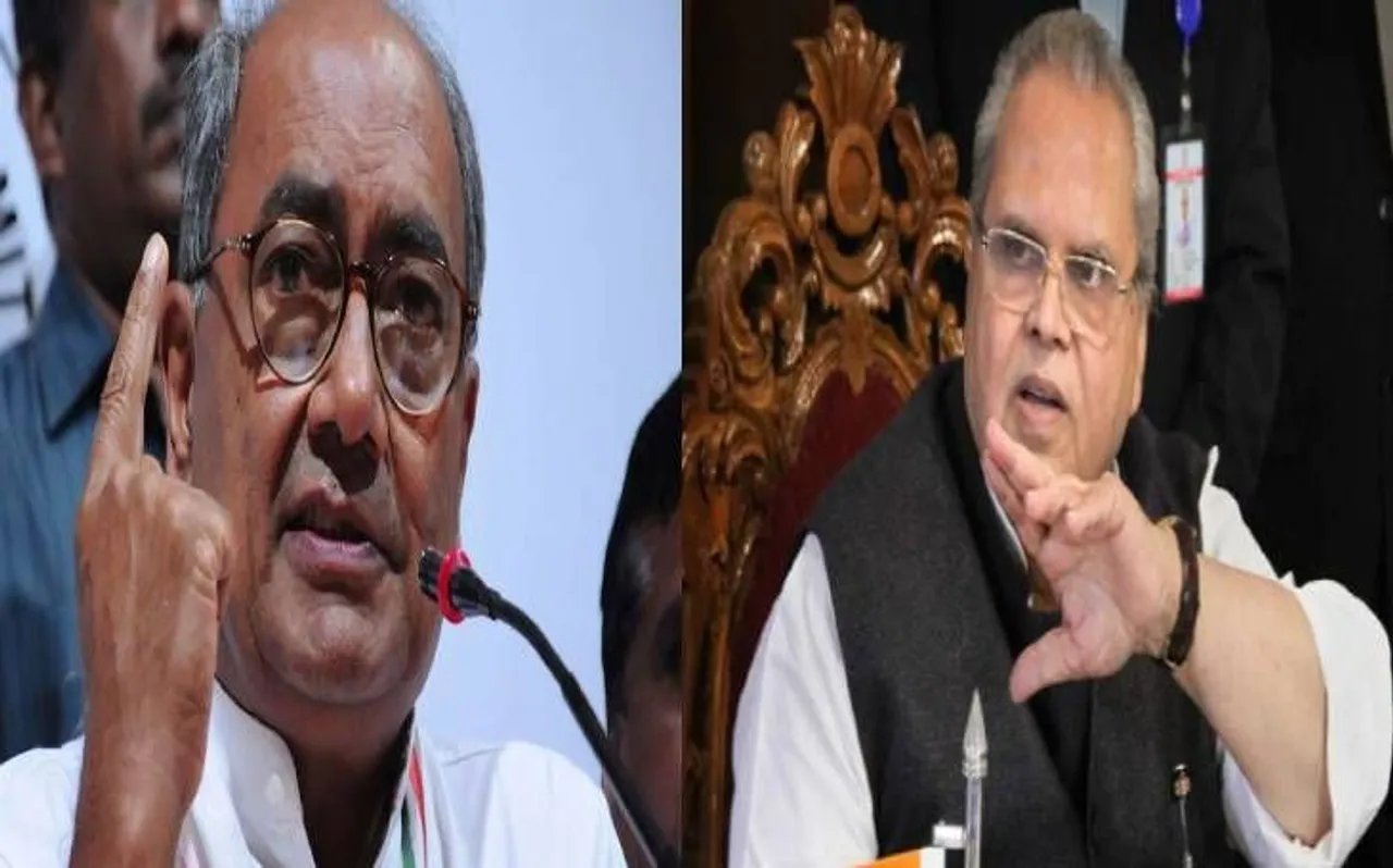 दिग्विजय सिंह का बड़ा दावा, राष्ट्रपति से राज्यपाल ने की थी अनुच्छेद 370 को हटाने की सिफारिश