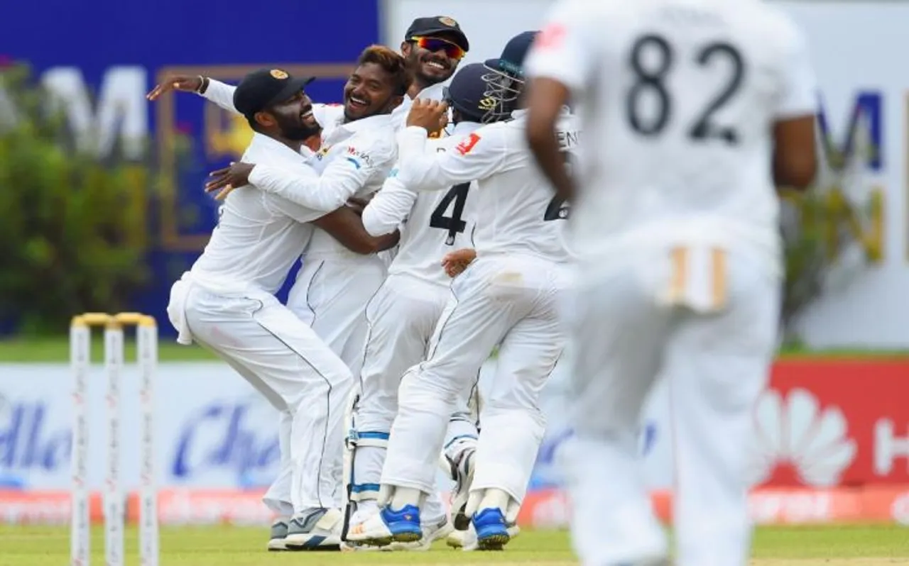 SL vs NZ: अकिला धनंजय के आगे न्यूजीलैंड ने टेके घुटने, पहले दिन बनाए 203/5