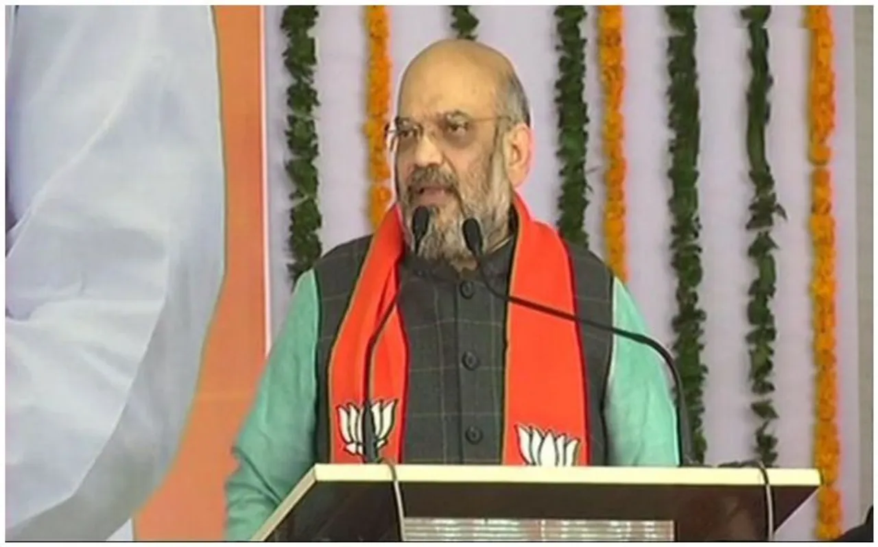 जींद की रैली में गृहमंत्री अमित शाह (Amit Shah) ने दिया मिशन 75 का संदेश