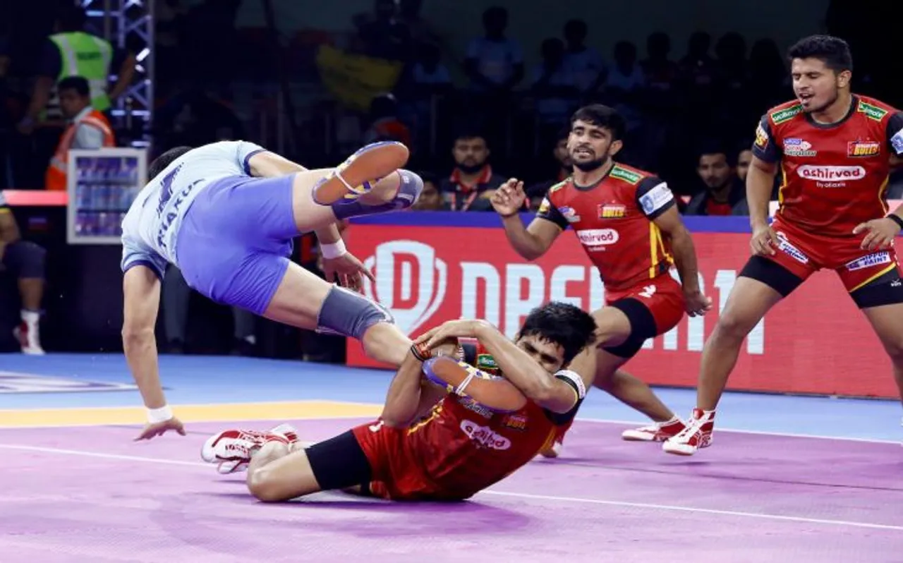 PKL 7: पवन सहरावत का सुपर 10, बेंगलुरु बुल्स ने तमिल थलाइवाज को 32-21 से हराया