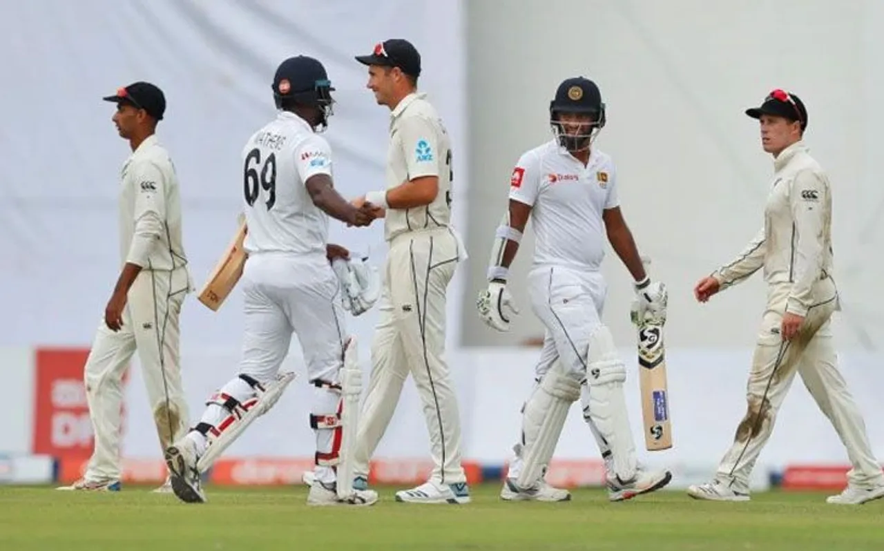 NZ vs SL, DAY 2: बारिश के बीच न्यूजीलैंड की वापसी, 6 विकेट खोकर बनाए 144 रन