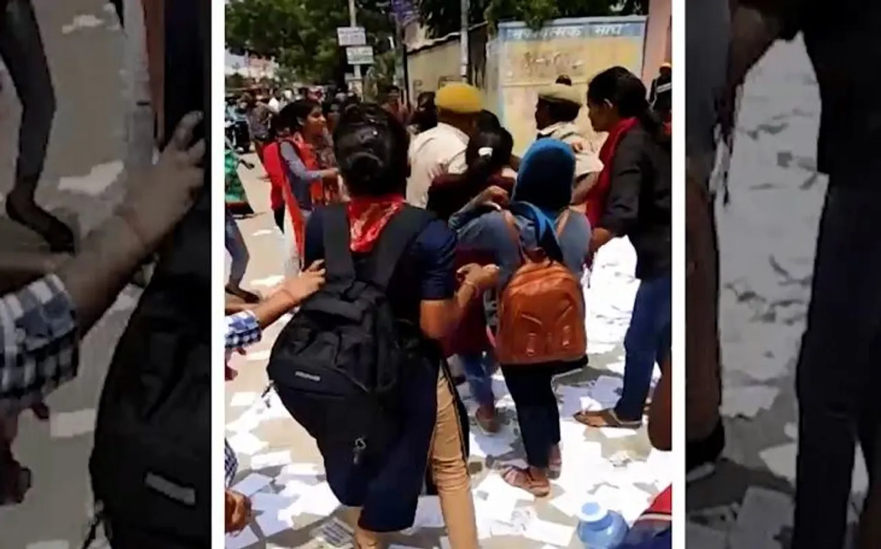 Video: सीकर में छात्रसंघ चुनाव से पहले छात्र गुटों में मचा घमासान, आपस में भिड़ीं छात्राएं