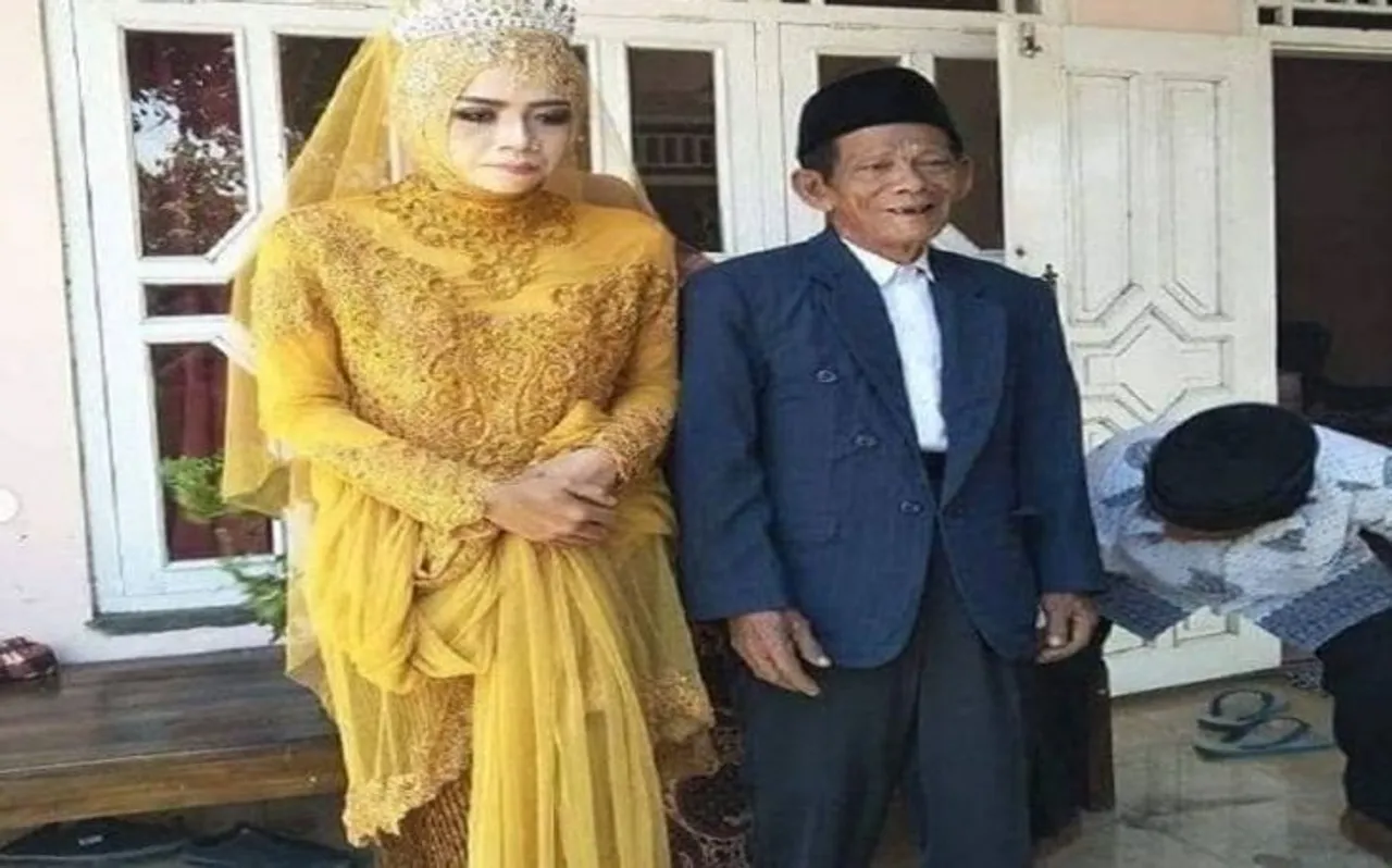 83 साल के बूढ़े पर यूं फिदा हुई 56 साल छोटी लड़की, एक महीने के अंदर कर ली शादी