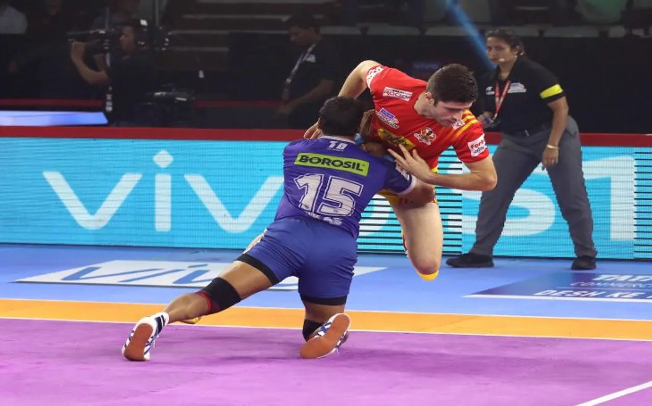 PKL 7: हरियाणा स्टीलर्स ने गुजरात फॉर्च्यूनजाएंट्स को 41-25 से हराकर पूरी की जीत की हैट्रिक