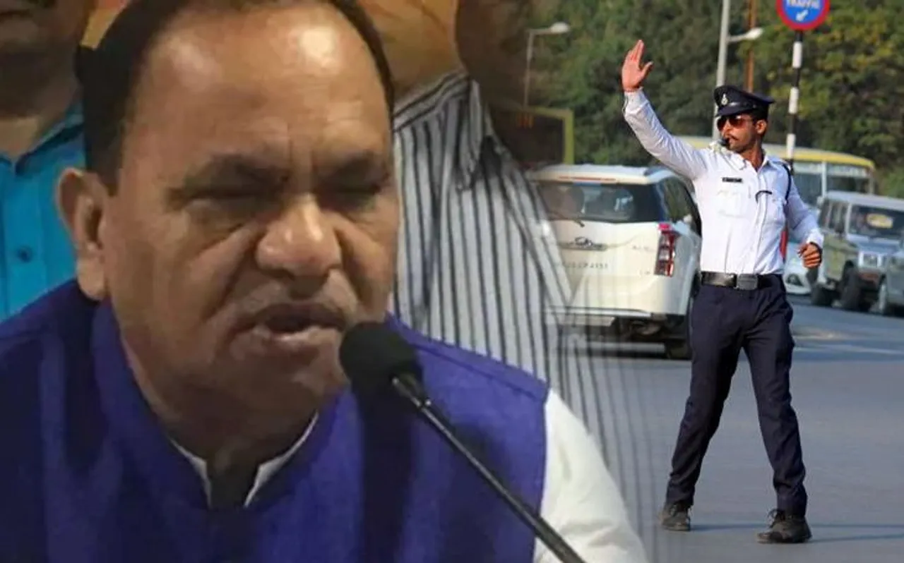 यातायात पुलिस ने काट दिया अपने ही परिवहन मंत्री का चालान, फिर ये हुआ