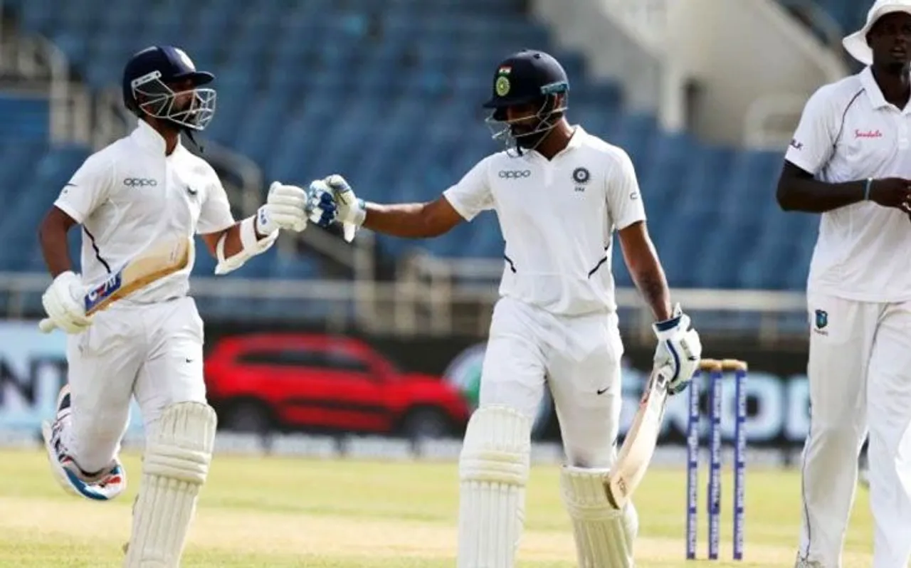 IND vs WI: रहाणे-विहारी की पारी से क्लीन स्वीप के करीब भारत