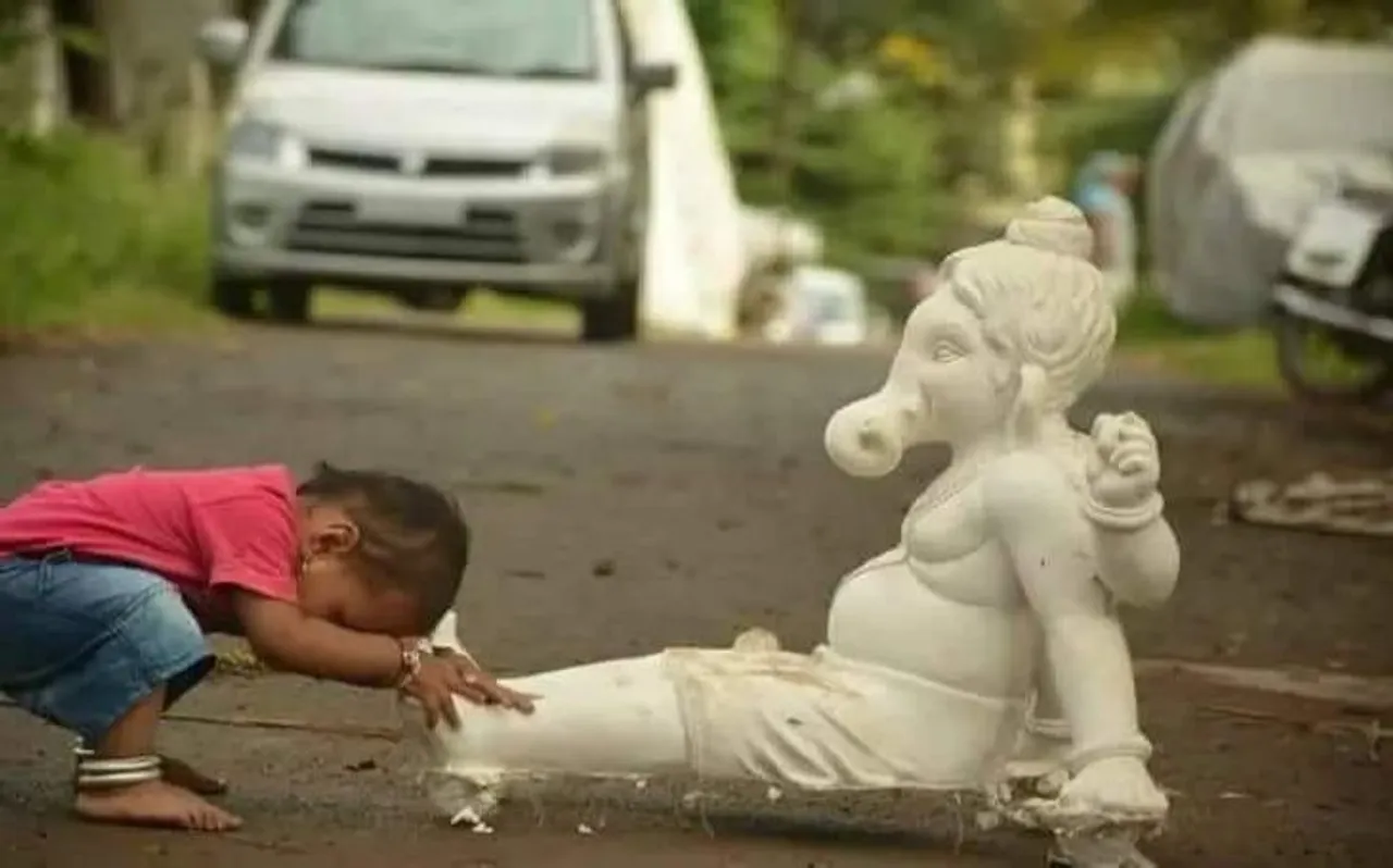 गणेशोत्‍सवः यहां गणपति बप्‍पा को हर रोज आ रहे हैं बोरा भर के पत्र