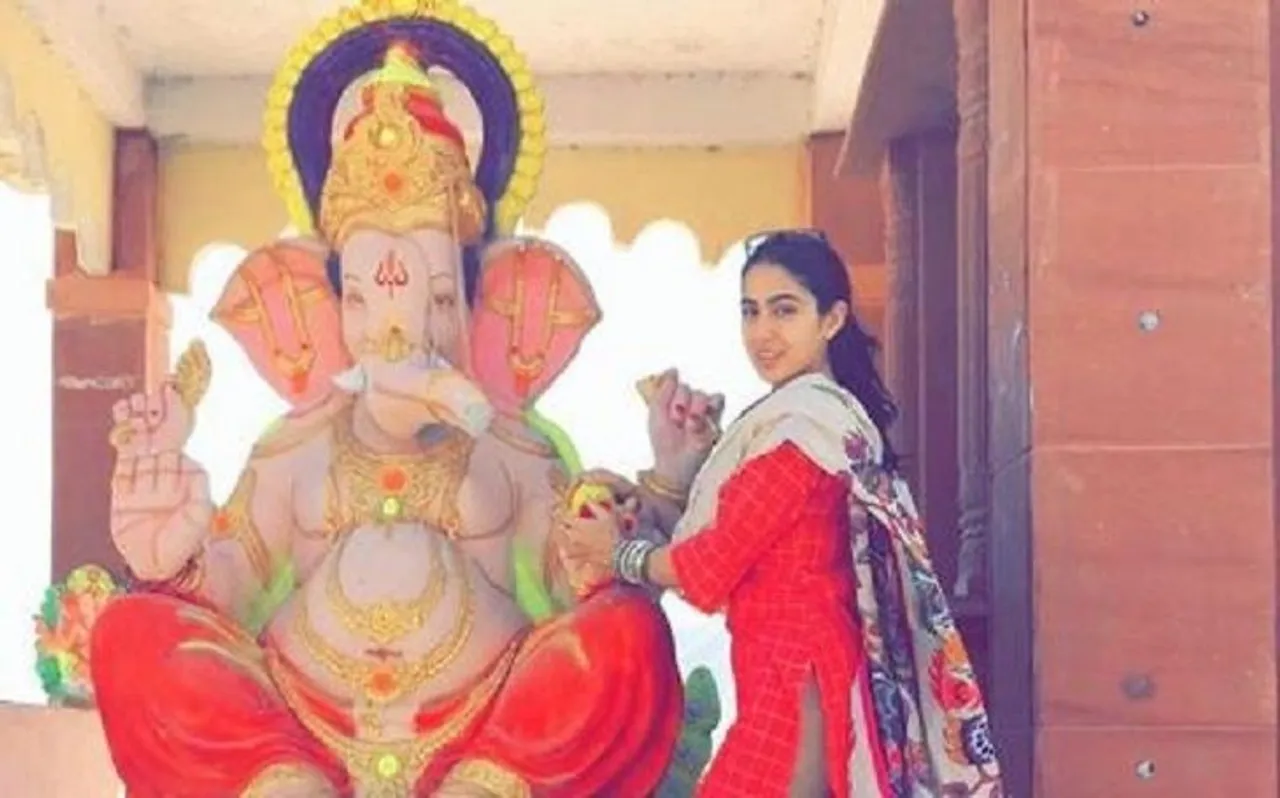गणेश चतुर्थी मनाने पर Troll हुईं सारा अली खान, सोशल मीडिया पर मिले ऐसे रिएक्शन