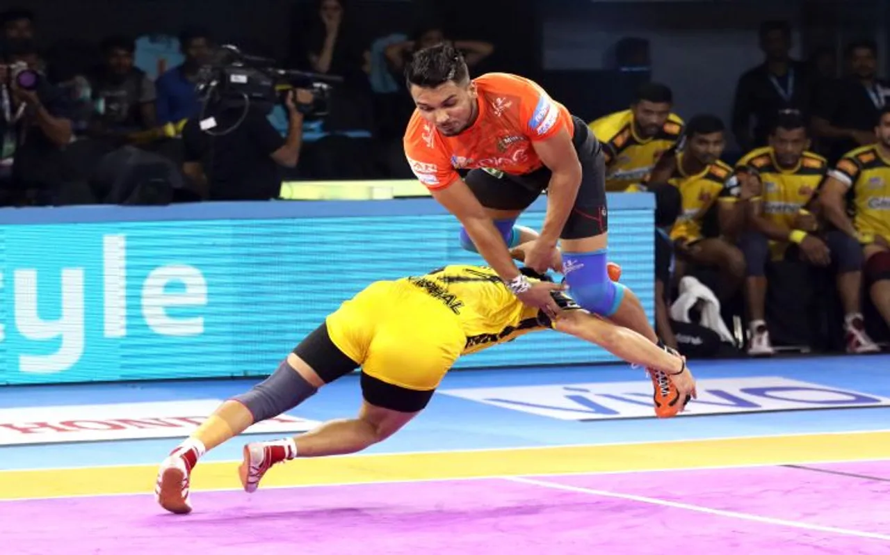 PKL 7: यू मुम्बा ने तेलुगू टाइटंस को 41-27 से हराया, अर्जुन देशवाल ने हासिल किए 10 अंक
