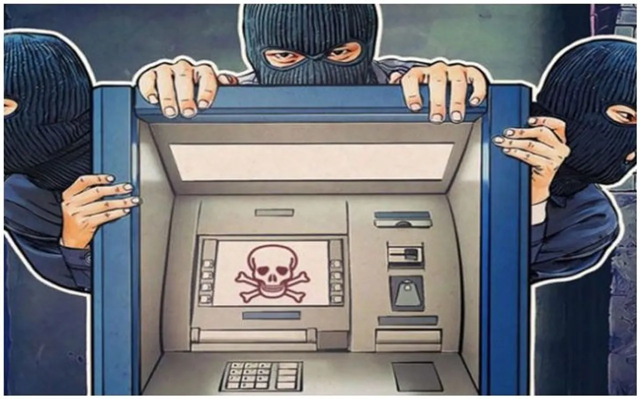 SBI का ATM समेत 28 लाख ले उड़े चोर, CCTV कैमरे भी उखाड़े