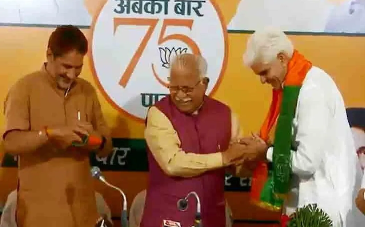 हरियाणा बीजेपी में शामिल हुए कांग्रेस के दुडाराम और इनोलो के रामपाल