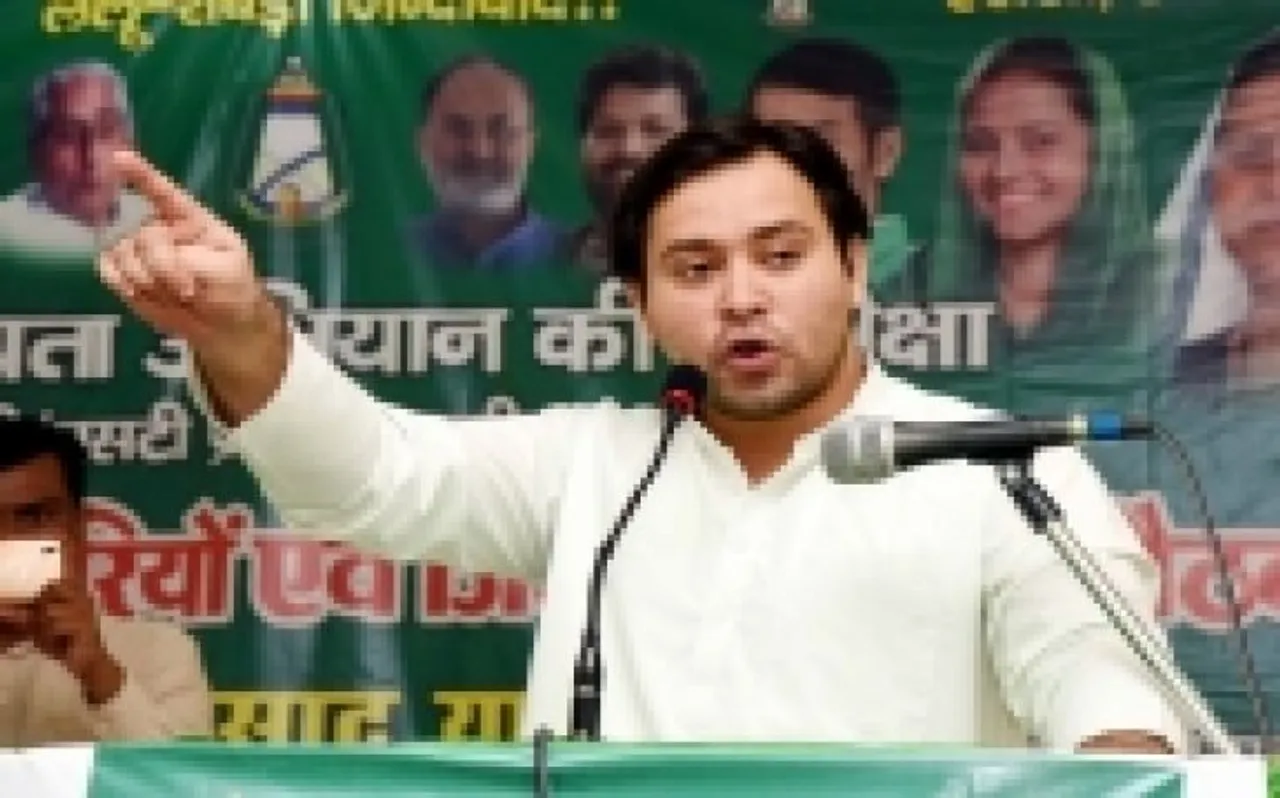 तेजस्वी यादव ने नीतीश कुमार से पूछा, जब एबीसीडी नहीं आती तो मुझे उपमुख्यमंत्री क्यों बनाया?