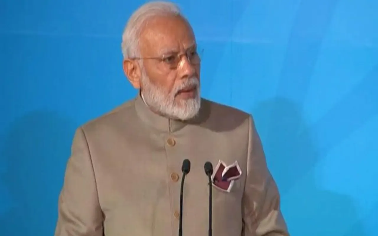 UNGA: क्लाइमेट चेंज पर बोले PM मोदी- हमारे सोलर अलायंस से दुनियाभर के 80 देश जुड़ चुके