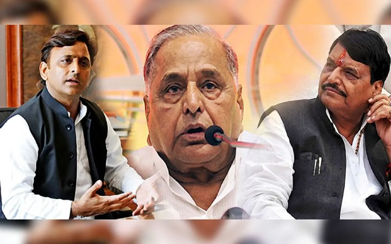 वजूद बचाने के लिए फिर एक हो सकता है मुलायम सिंह यादव का कुनबा