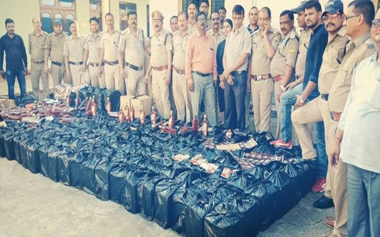 उत्तराखंड में आबकारी विभाग की छापेमारी में 353 कार्टून अवैध शराब बरामद