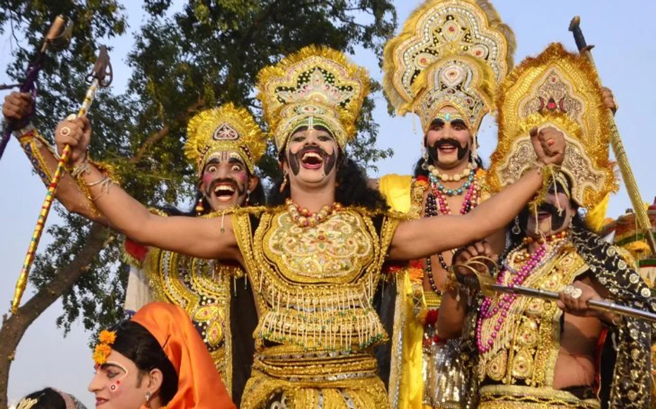 प्रयागराज की यह रामलीला करती है रावण का गुणगान
