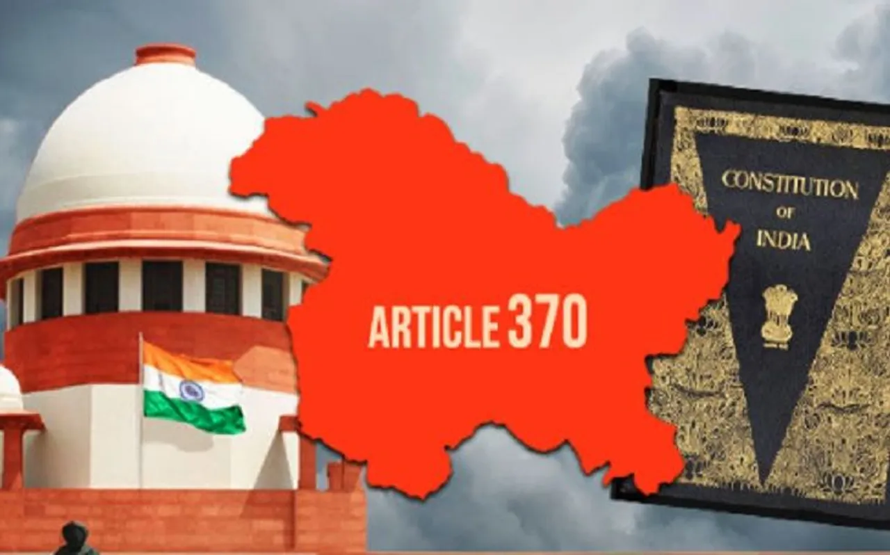 जम्‍मू-कश्‍मीर से अनुच्‍छेद 370 हटाए जाने पर सुनवाई के लिए संविधान पीठ गठित