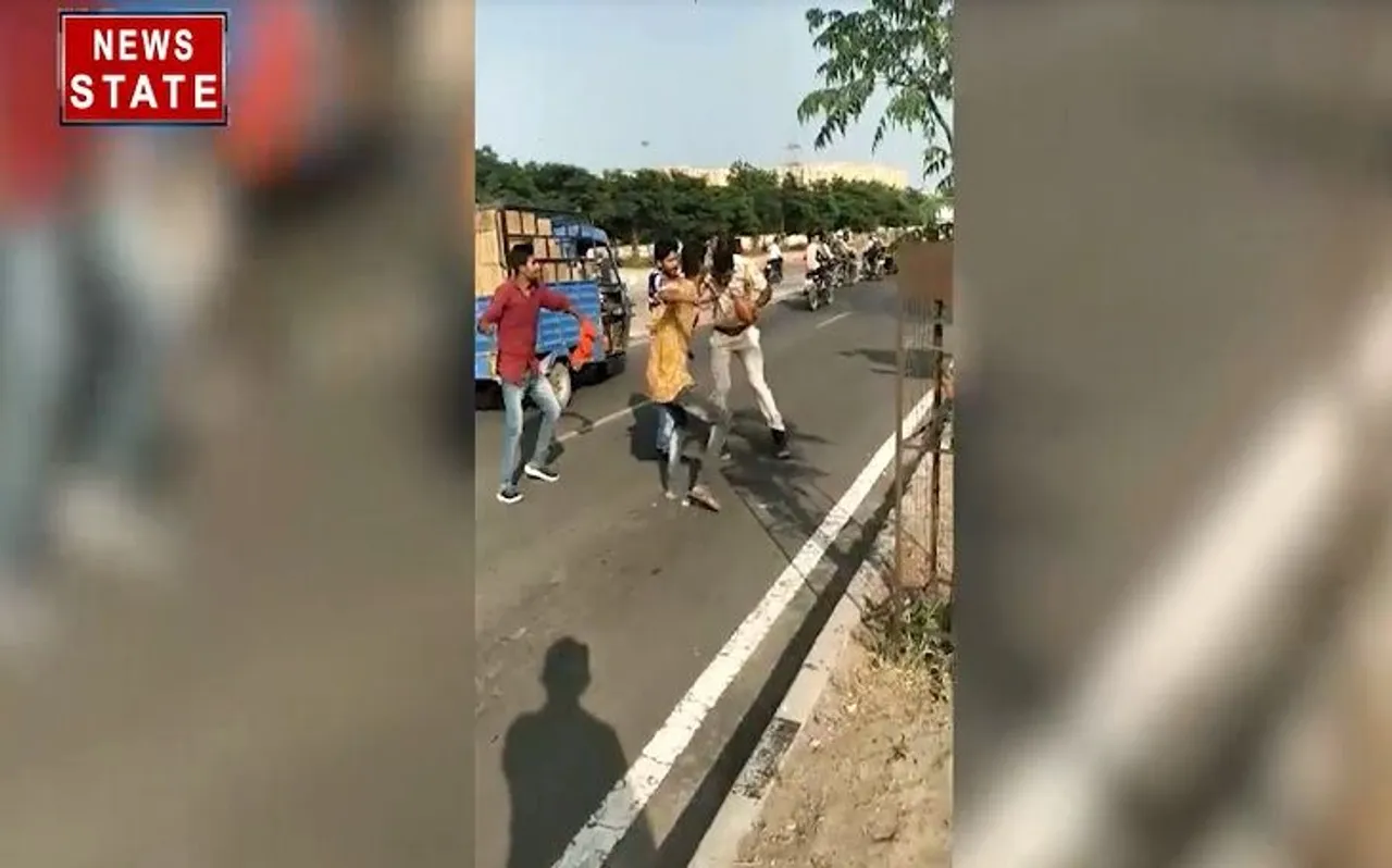 Video: जोधपुर में खाकी हुई दागदार, चोरी के आरोप में लोगों ने पुलिस कांस्टेबल पर बरसाए जूते-चप्पल