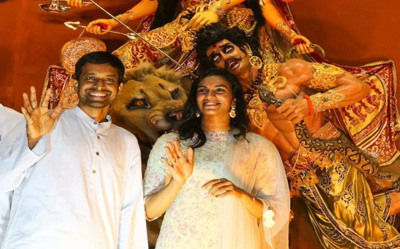 मां दुर्गा का आशीर्वाद लेकर और उपलब्धियां हासिल करना चाहती हूं: पीवी सिंधु