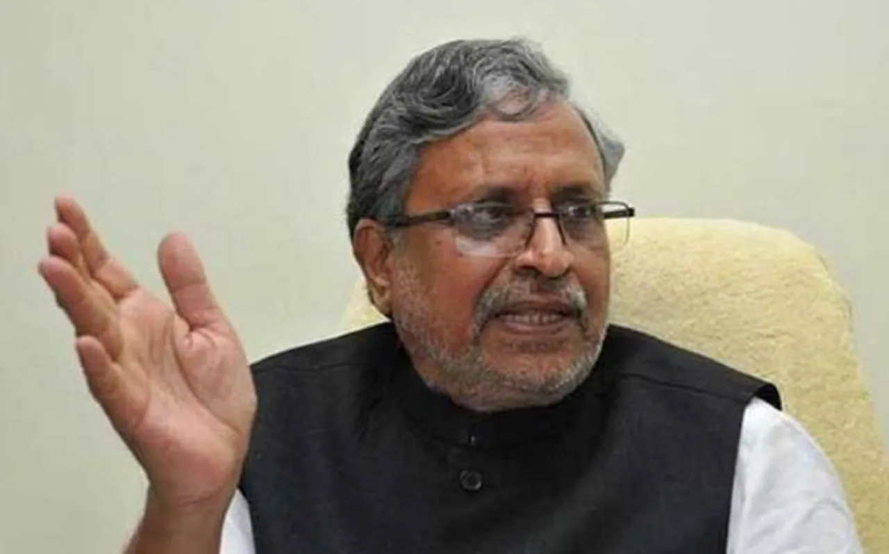 बाढ़ को लेकर सुशील मोदी ने दी सफाई, 'अचानक हुई बारिश से बिगड़े हालात'