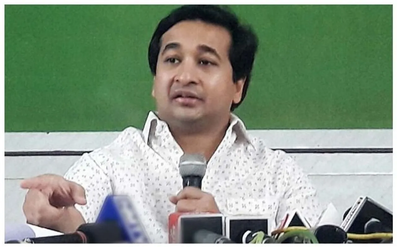 महाराष्ट्र चुनाव: BJP में शामिल हुए महाराष्ट्र के पूर्व मुख्यमंत्री नारायण राणे के बेटे नीतेश राणे